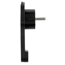 REV Ritter Schutzkontakt-Flachstecker Smart Kunststoff wiederanschließbar schwarz