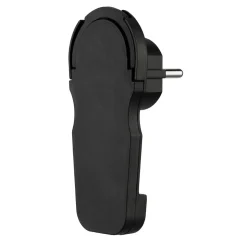 REV Ritter Schutzkontakt-Flachstecker Smart Kunststoff wiederanschließbar schwarz