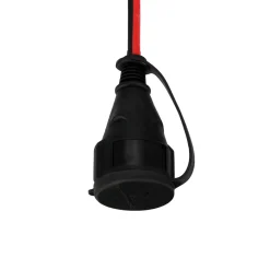 REV Ritter Verlängerung Safeline Gummi Schutzk. H05RR-F 3G1,5² 5m rot-schwarz