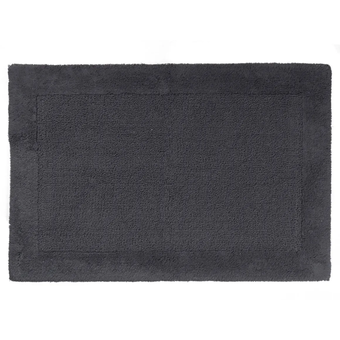 RidderBadezimmerteppich Amelie ca 70 x 120 cm dunkelgrau