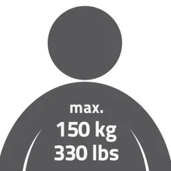 RidderBad-Hocker höhenverstellbar Go weiß