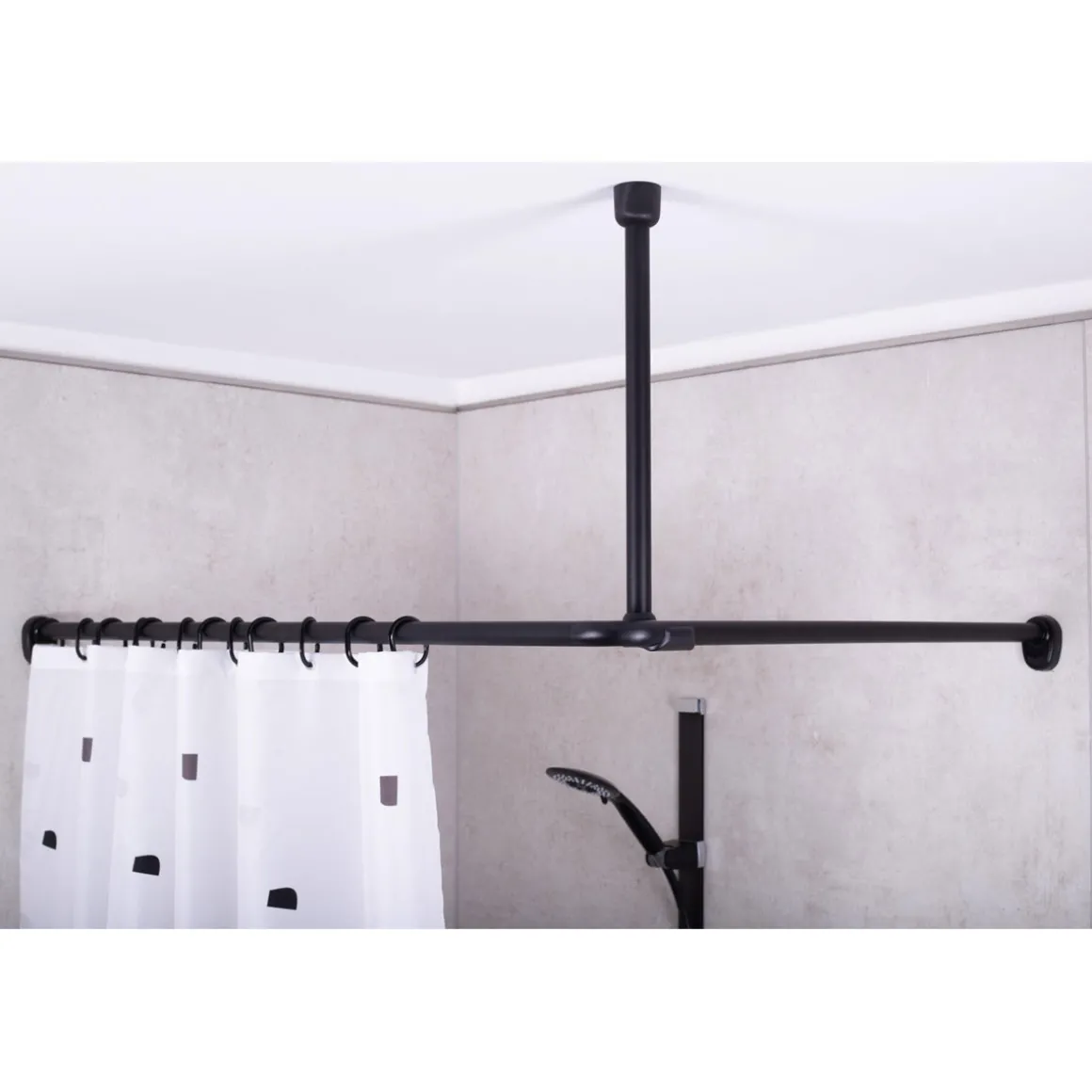 RidderDeckenstütze Wien Durchmesser 25 mm ca 55 cm schwarz