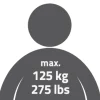 RidderDuschklappsitz Max weiß