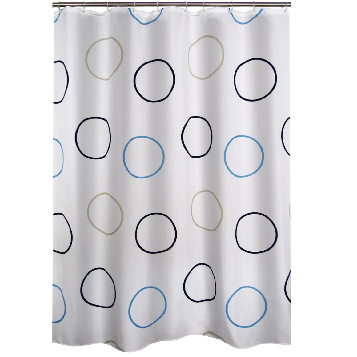 RidderDuschvorhang Ring Textil 180 x 200 cm