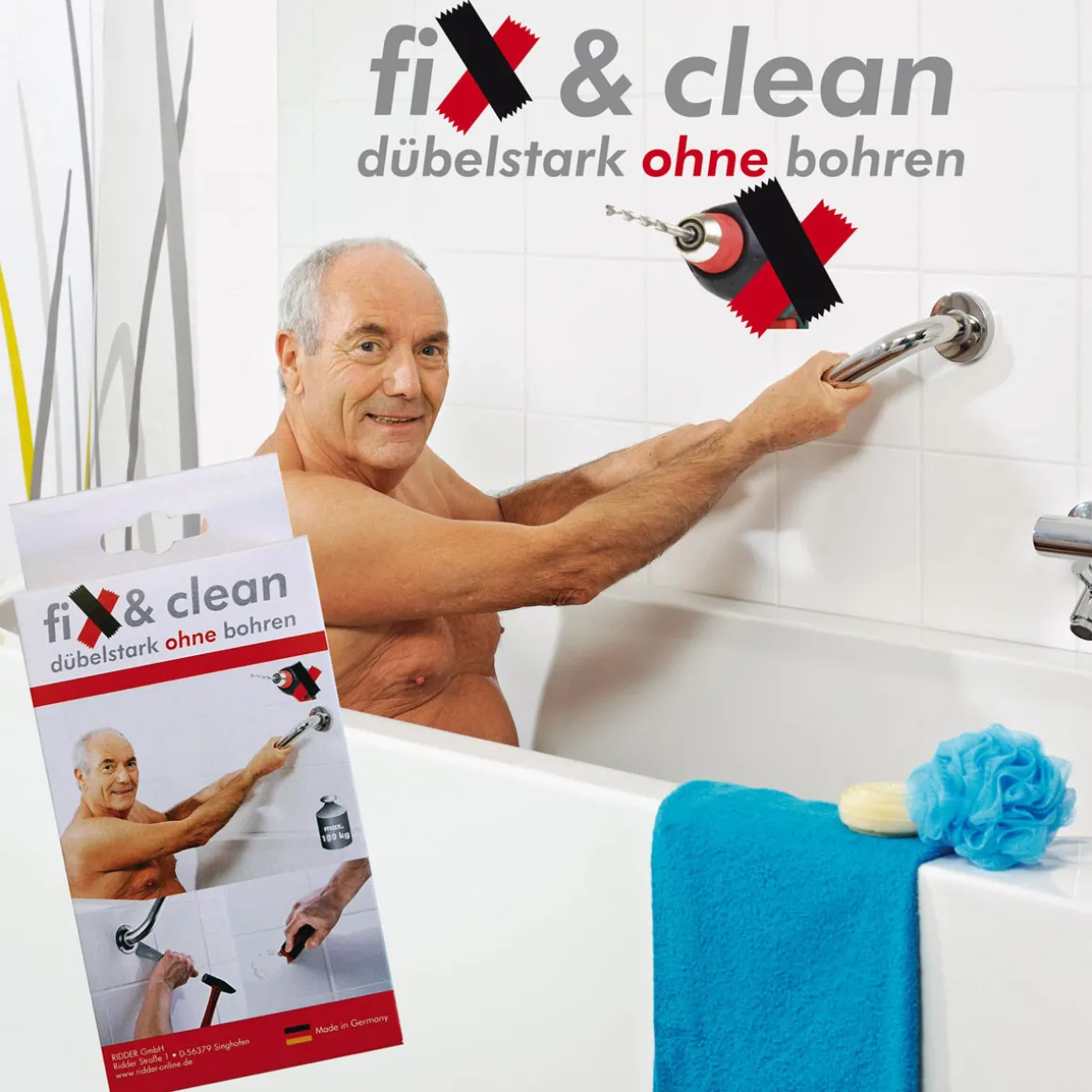 RidderMontagekleber Fix und Clean