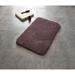RidderTeppich Chic 60 x 90 cm stone Polyester-Microfaser