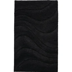 RidderTeppich La Ola 60 x 90 cm schwarz Polyester