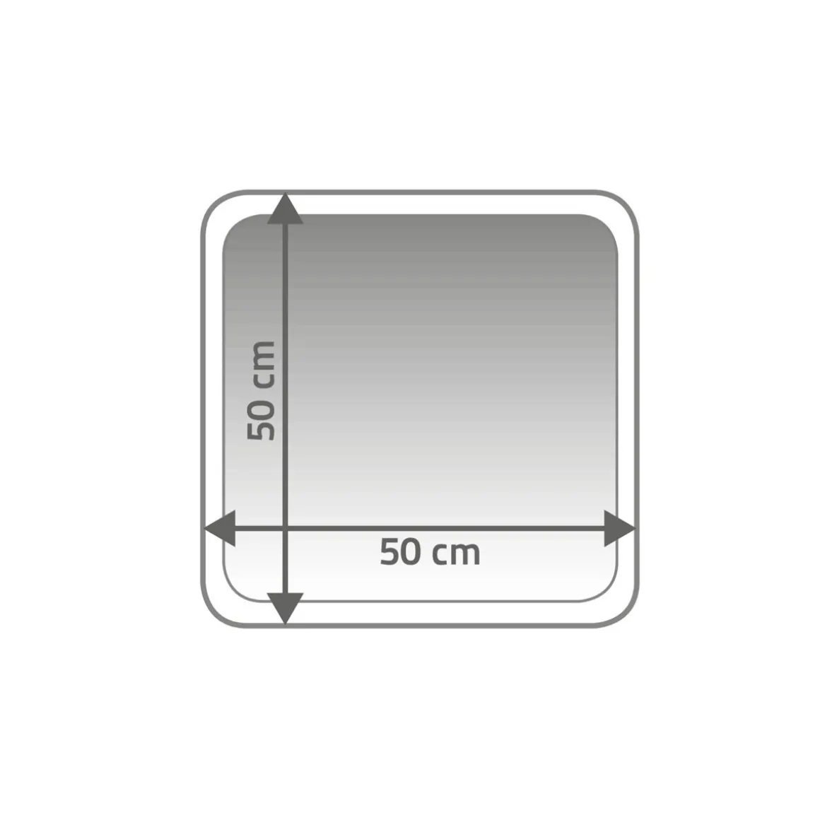 RidderVorleger Stadion 50 x 50 cm hellbeige Polyester-Microfaser