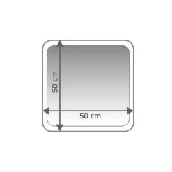 RidderVorleger Stadion 50 x 50 cm hellgrün Polyester-Microfaser