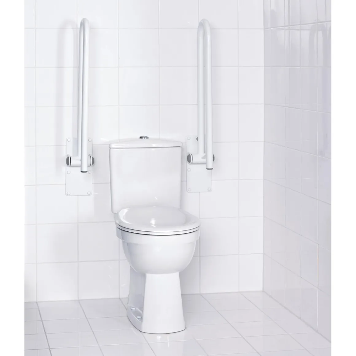 RidderWC-Aufstehbügel 55,5 cm klappbar weiß