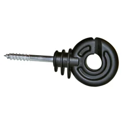 Ringisolator Durchmesser 5 mm schwarz für 10 mm