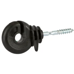Ringisolator kompakt Durchmesser 5,3 mm schwarz 25 Stück