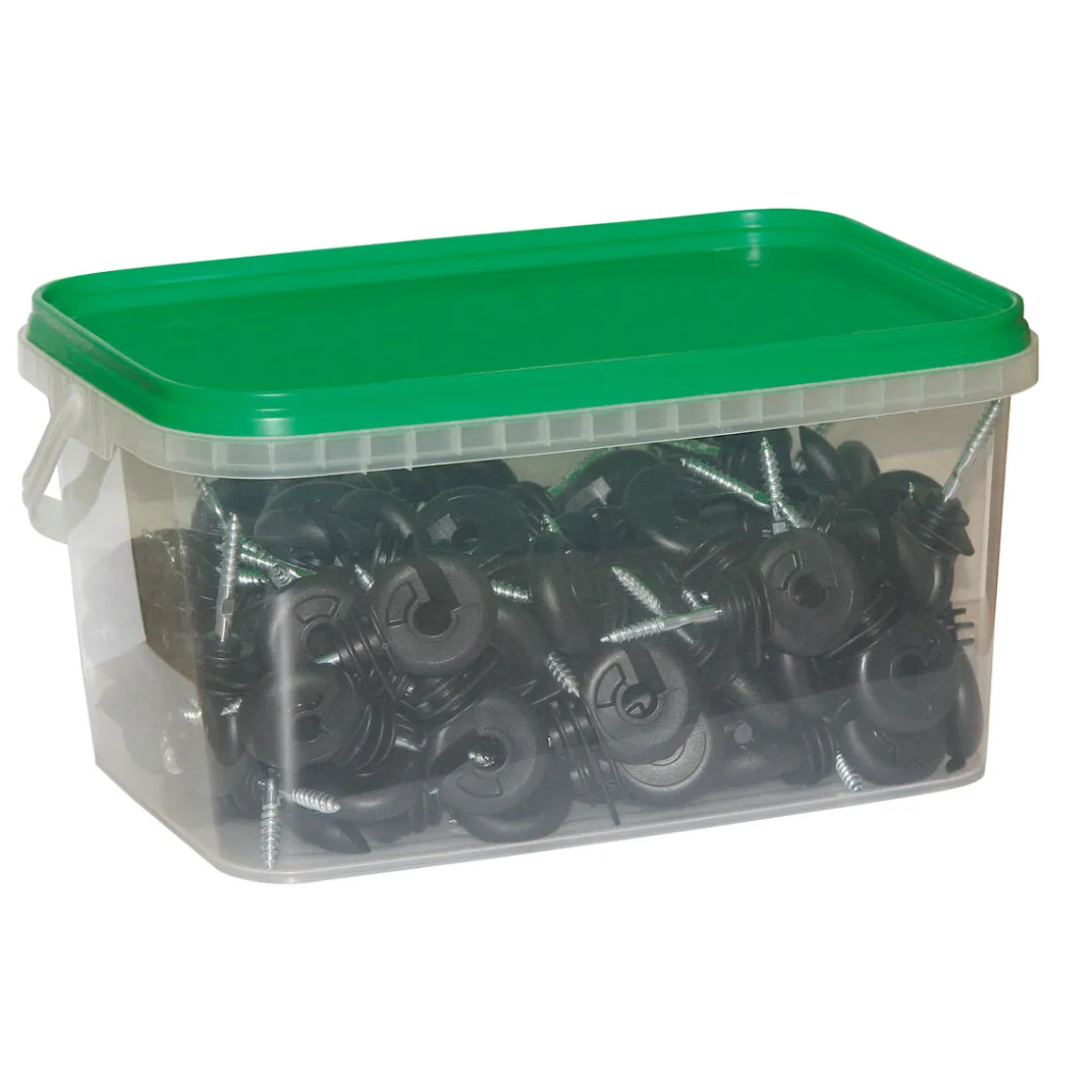 Ringisolator kompakt Durchmesser 5,3 mm schwarz 25 Stück