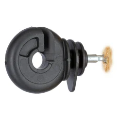 Ringisolator kompakt Durchmesser 5,3 mm schwarz 25 Stück