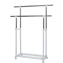 Roll-Kleiderständer XXL 90-134 x 44 x 95-169 cm