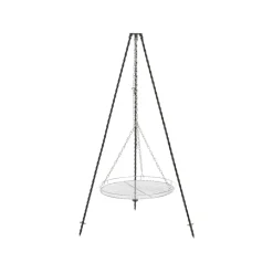 Rothmann Dreibein fuer Feuerschalen Dm.60cm massives Stahlgestell Grillfl. 58cm