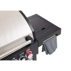 Rothmann Gasgrillwagen Oregon 4 TurboPlus, 4-Brenner mit SK