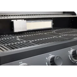 Rothmann Gasgrillwagen Vulcano 6 Turbo Plus Black Edition