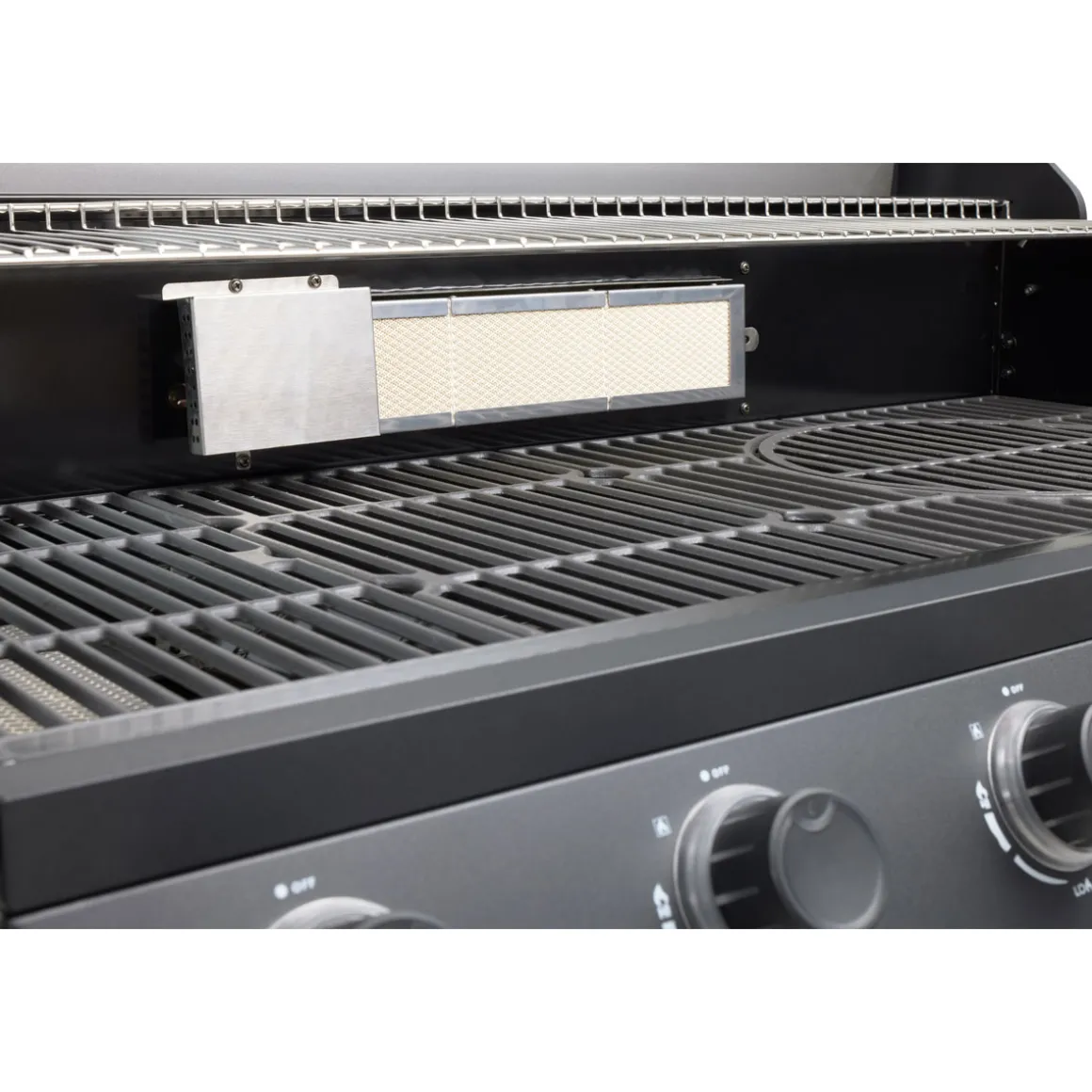 Rothmann Gasgrillwagen Vulcano 6 Turbo Plus Black Edition