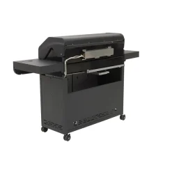 Rothmann Gasgrillwagen Vulcano 6 Turbo Plus Black Edition