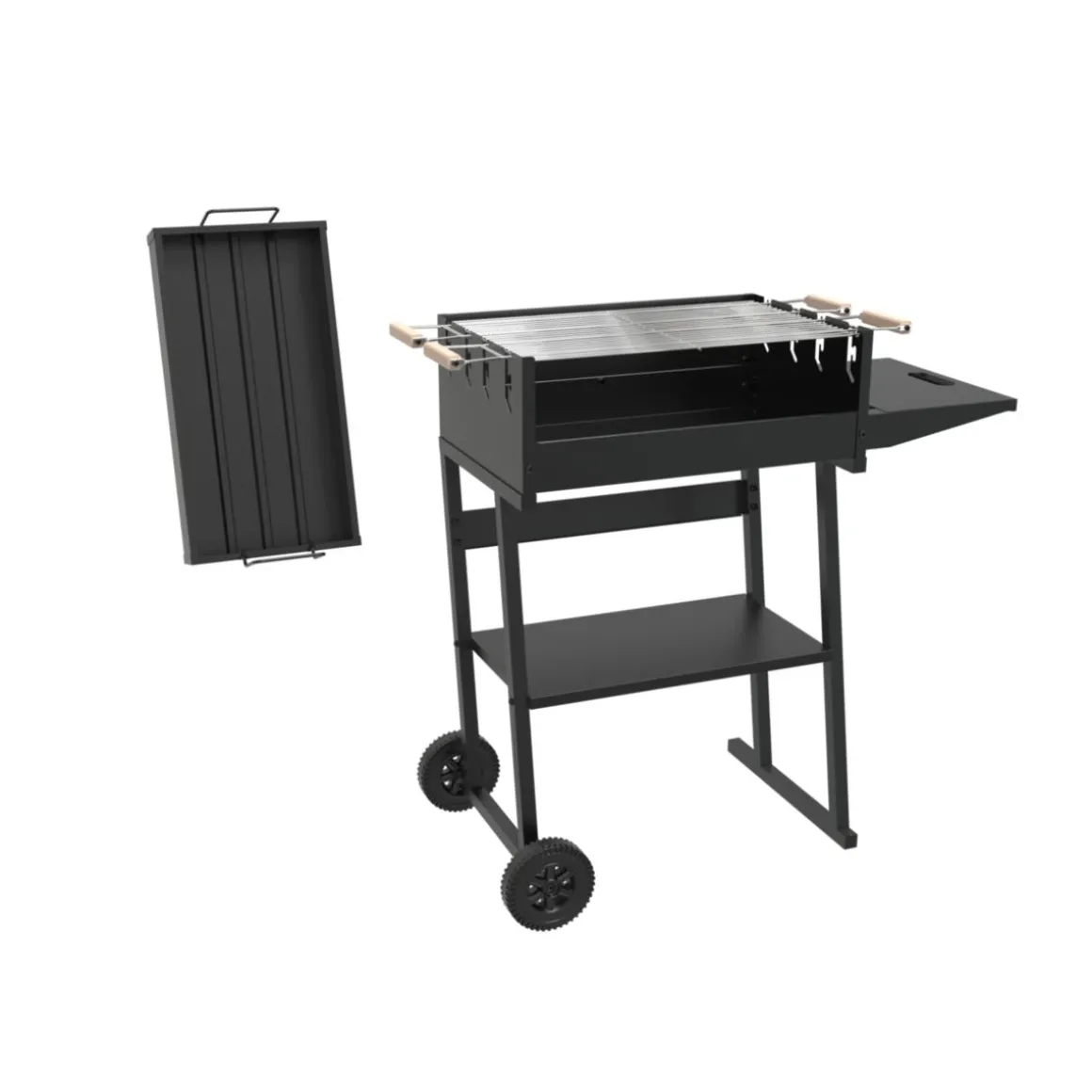 Rothmann Holzkohlegrillwagen