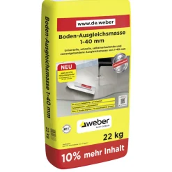 Saint-Gobain Weber Boden-Ausgleichsmasse 1-40 mm 22 kg
