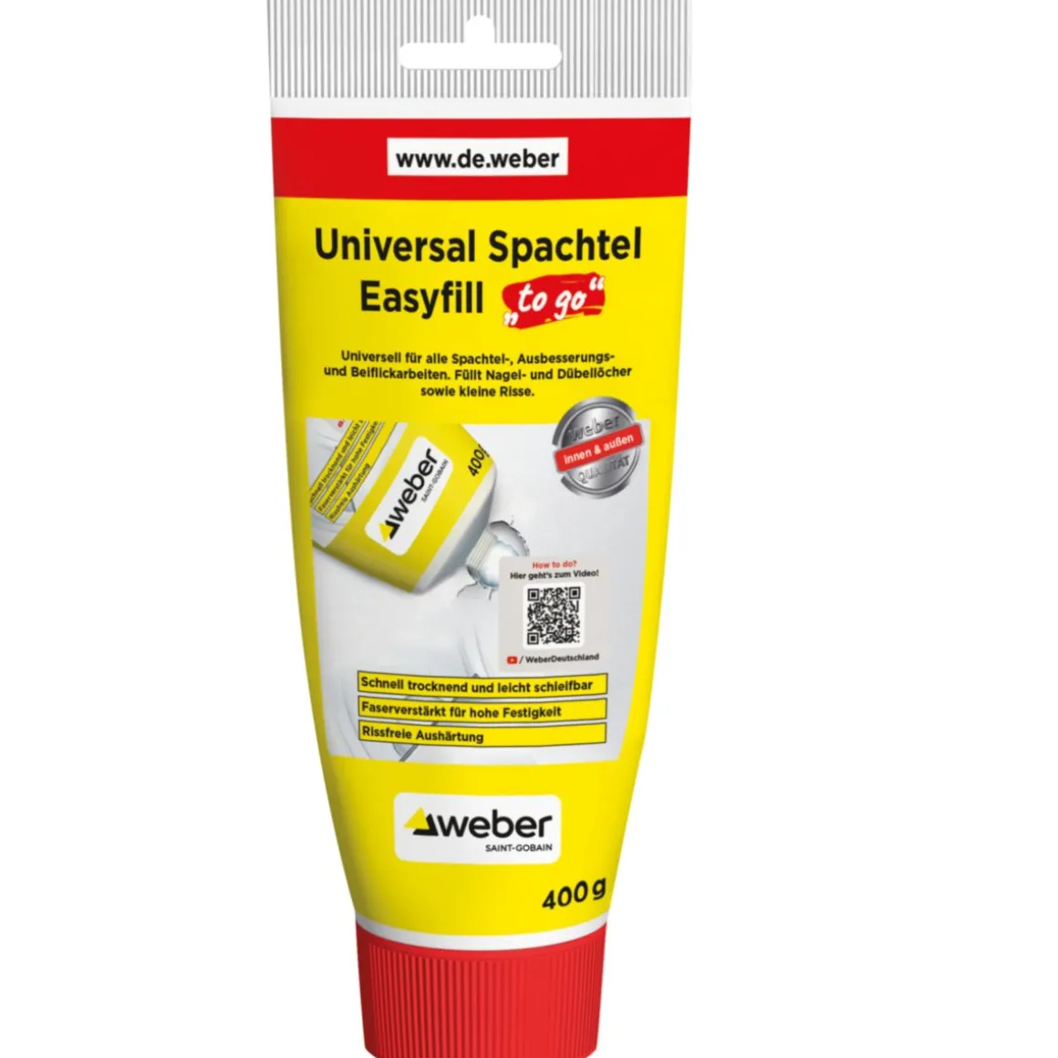 Saint-Gobain Weber Universal Spachtel Easyfill „to go“ 400 g
