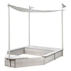 Sandkasten Boot 65 x 109 x 154 cm