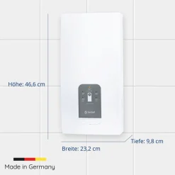 SaniSelf Premium Komfort-Durchlauferhitzer 18/21/24/27kW, 400V
