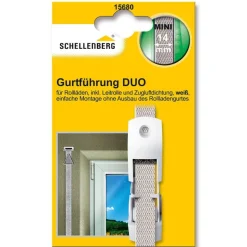 Schellenberg Gurtführung Duo Mini mit Leitrolle inkl Zugluftdichtung