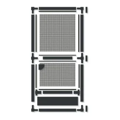 Schellenberg Insektenschutztür Plus 100 x 210 cm anthrazit