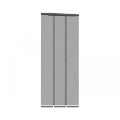 Schellenberg Tür Fliegengitter Teleskopvorhang 105-130 x 250 cm Breite verstellbar anthrazit