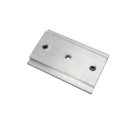 Schienenverbinder für 3lfg Schine silber