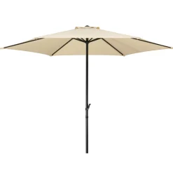 Schneider Schirme Sonnenschirm Bergamo 300 cm natur