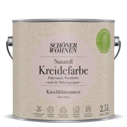 Schöner Wohnen FarbeNaturell Kreidefarbe 2,5 L Kirschblueten- meer