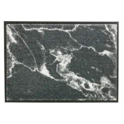 Schöner Wohnen Farbe Schmutzfangmatte Miami marmor/grau 67 x 100 cm