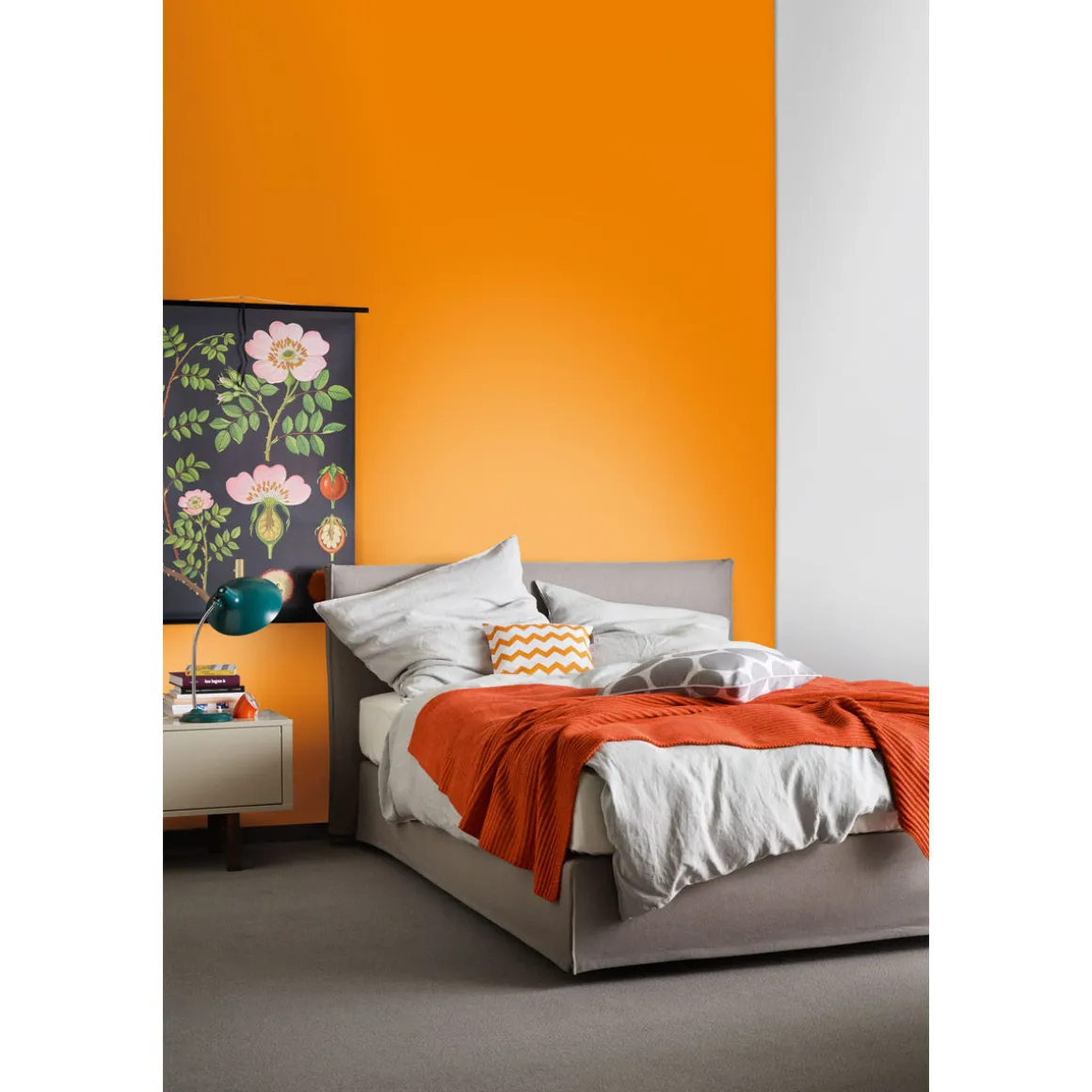 Schöner Wohnen Farbe Trendfarbe Mango Matt 1 L