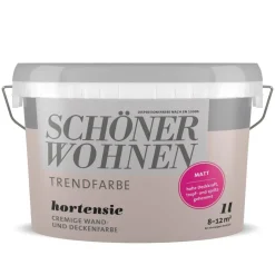 Schöner Wohnen Farbe Trendfarbe Hortensie 1 L