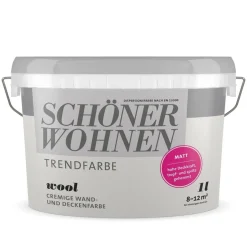Schöner Wohnen Farbe Trendfarbe Wool Matt 1 L