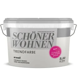 Schöner Wohnen Farbe Trend Wandfarbe Wool matt 2,5 L