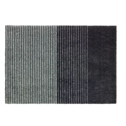 Schöner WohnenSchmutzfangmatte „Manhattan“, Streifen/anthrazit-grau, 50x70 cm