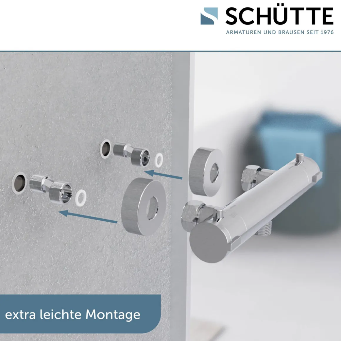 Schütte Duscharmatur London chrom