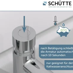 SchütteKaltwasser-Standventil „Lima“ chrom