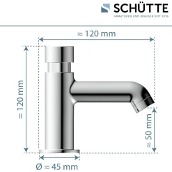 SchütteKaltwasser-Standventil „Lima“ chrom