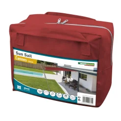 Segel Cannes Qu 4x4m brick