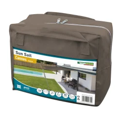 Segel Cannes Qu 4x4m taupe