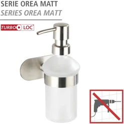 Seifenspender Orea Matt Turbo-LockEdelstahl