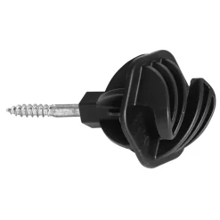 Seilisolator Easy Cord Durchmesser 6 mm schwarz