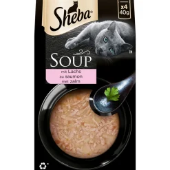 Sheba Katzensuppe mit Lachs 4 x 40 g