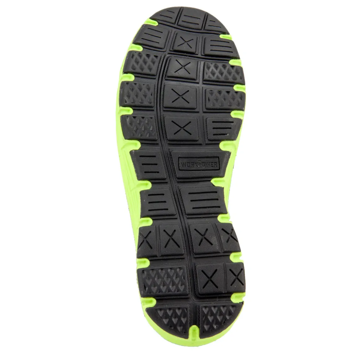 Sicherheitshalbschuh S1 schwarz-grün Größe